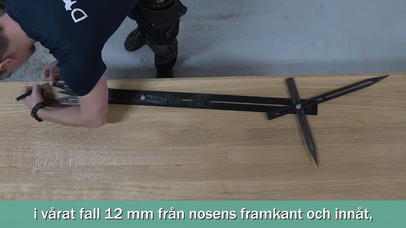 Såga plansteg till rätt form – film