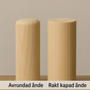 Ledstång i massiv Furu