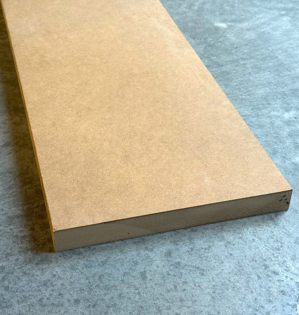 Hyllplan i MDF 19 mm, måttbeställt