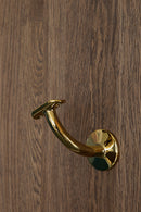 Polerad mässingsbeslag för ledstång