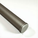 Ledstång i borstad aluminium