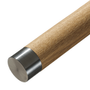 Ledstång i massiv oljad Ask