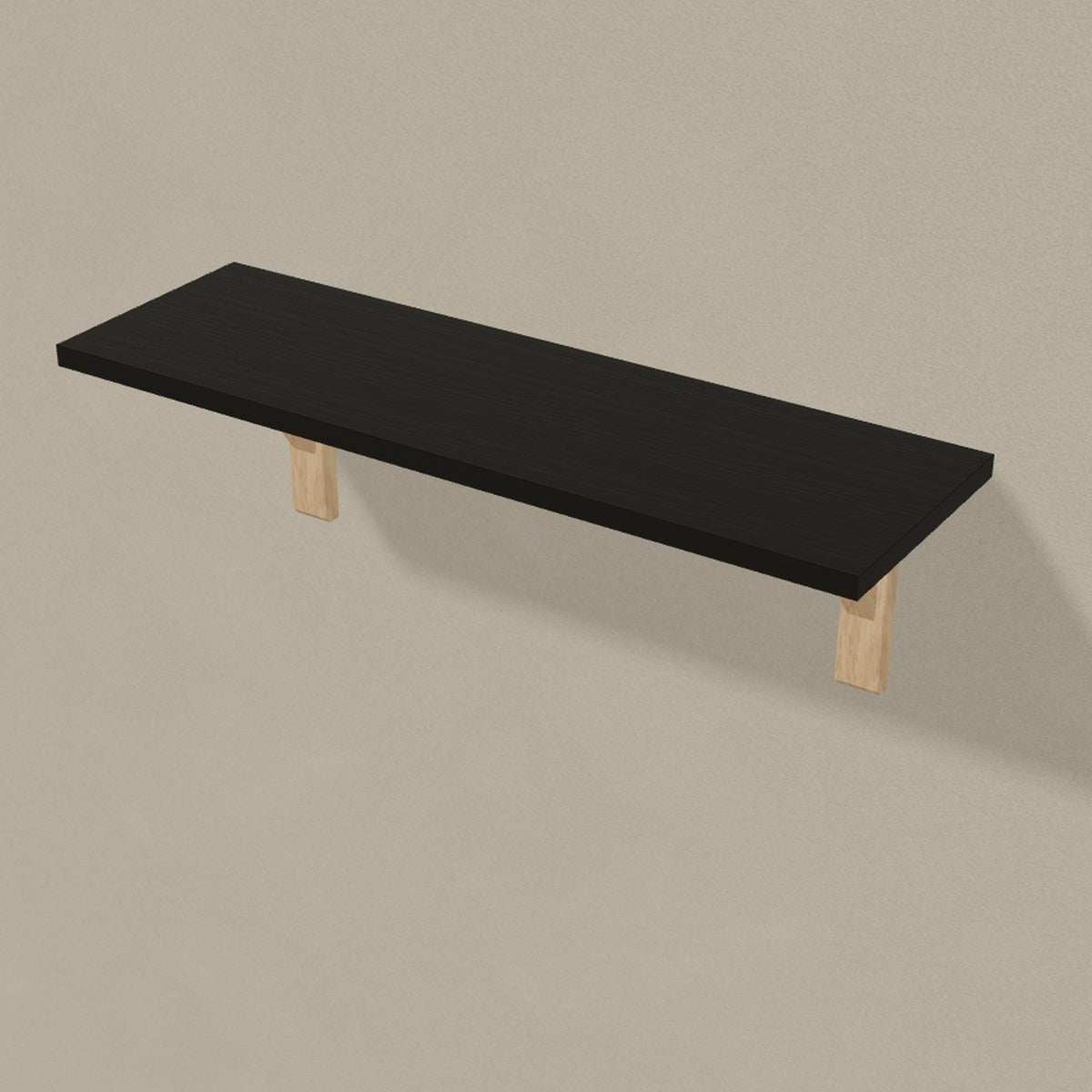 Hyllplan – Målad svart (N9000-N)