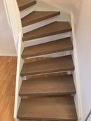 Plansteg i Ek, Björbo - Ek, Pigment: Björbo, Pigmenterad, Trappsteg