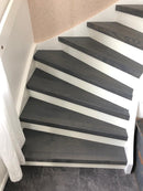 Plansteg i Ask, Dala-Floda - Ask, Pigment: Dala-Floda, Pigmenterad, Trappsteg