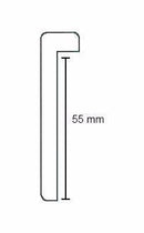 Bakkantslist i Ek: Dalsjö - Bakkantslist, Pigment: Dalsjö, Pigmenterad