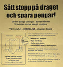 Energilist - Tätningslisten till dina fönster och dörrar - Energilist, Snickerier