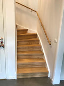 Hårdvaxoljad ledstång i massiv Ek - Ek, Ledstång