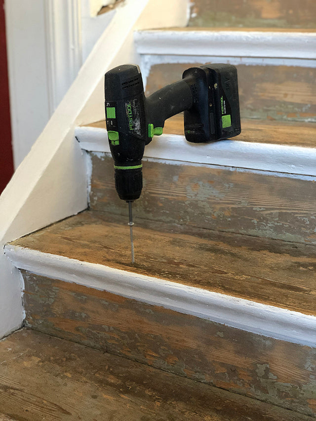 Träskruv för trapprenovering - Skruv, Tillbehör