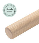 Obehandlad ledstång i massiv Ek - Ek, Ledstång, Obehandlad