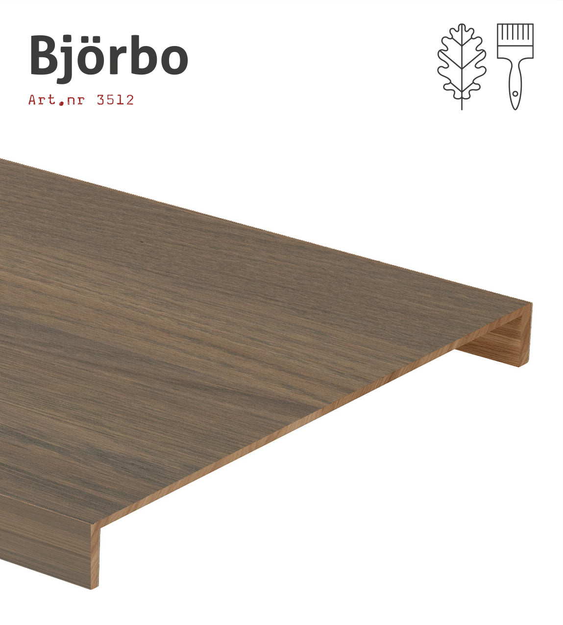 Plansteg – Ek, Björbo