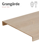 Plansteg i Ek, Grangärde - Ek, Pigment: Grangärde, Pigmenterad, Trappsteg
