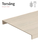 Provbit på plansteg - Trapprenovering - Ask, Ek, Obehandlad, Osmo hårdvaxolja, Pigmenterad, Trappsteg