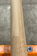 Extra lång ledstång i massiv Ek