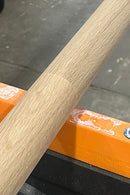 Extra lång ledstång i massiv Ek