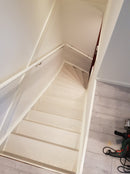 Plansteg i Ask, Äppelbo - Ask, Pigment: Äppelbo, Pigmenterad, Trappsteg, Vitpigmenterad