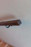 Fyrkantig designledstång i massiv ek - Ek, Ledstång, Pigmenterad